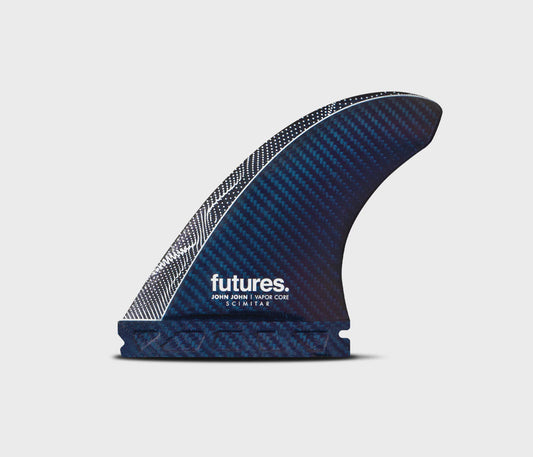 Futures JJF Scimitar Medium Vapor Core Thruster Fin Set - Blue