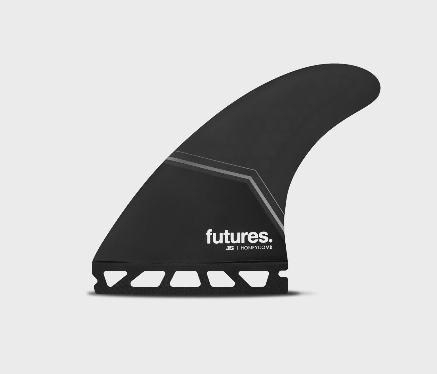 JS LARGE HONEYCOMB THRUSTER FIN SET - BLACK