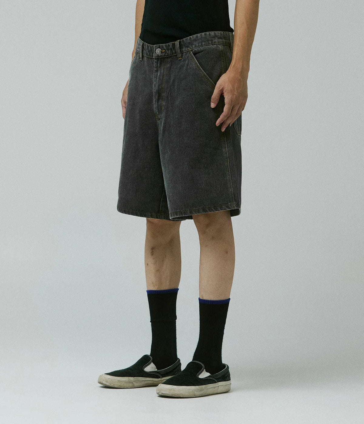 Former Reynolds 21" Denim Walkshort - Washed Black
