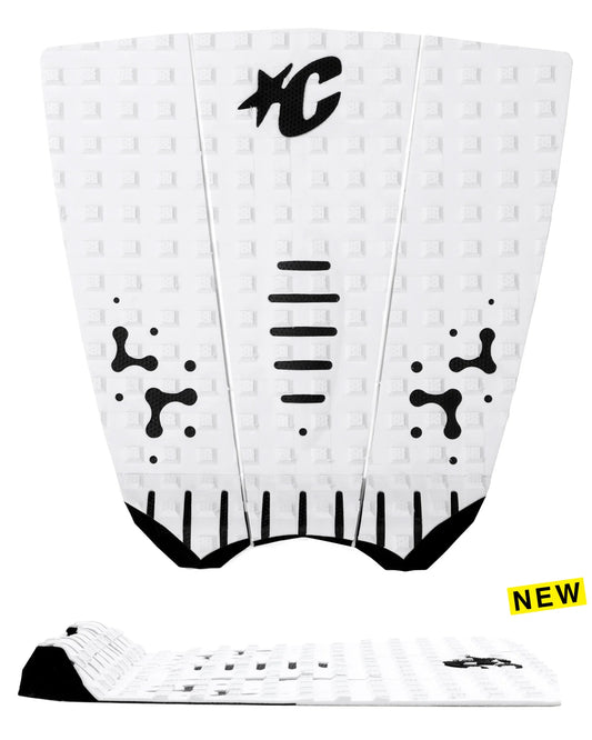 MICK FANNING GRIP - WHITE BLACK