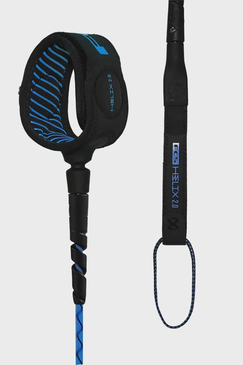 FCS Helix 2.0 6ft Comp Leash - Blue