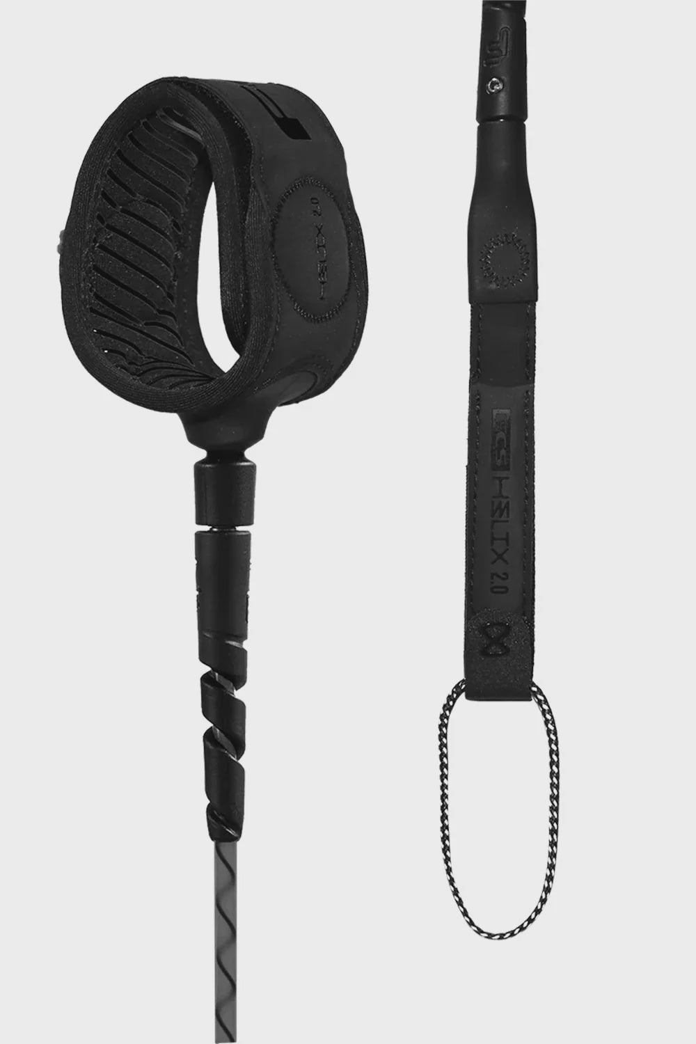 FCS Helix 2.0 6ft All Round Leash - Smoke