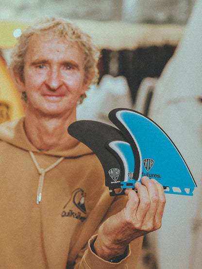 Mark Richards Fibreglass Twin +1 - Blue/White/Black