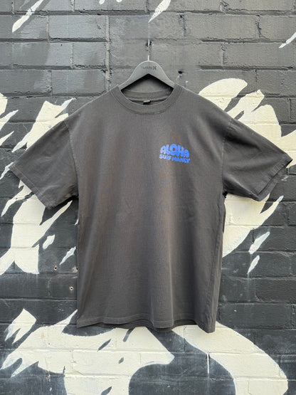 Surfboards & Ding Repairs Heavy Tee - Faded Black