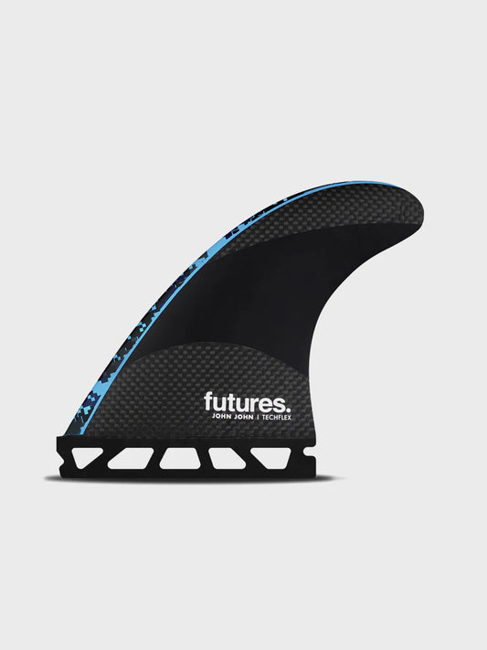 Futures John John Florence Techflex Fin Set (Small) - Digi Blue