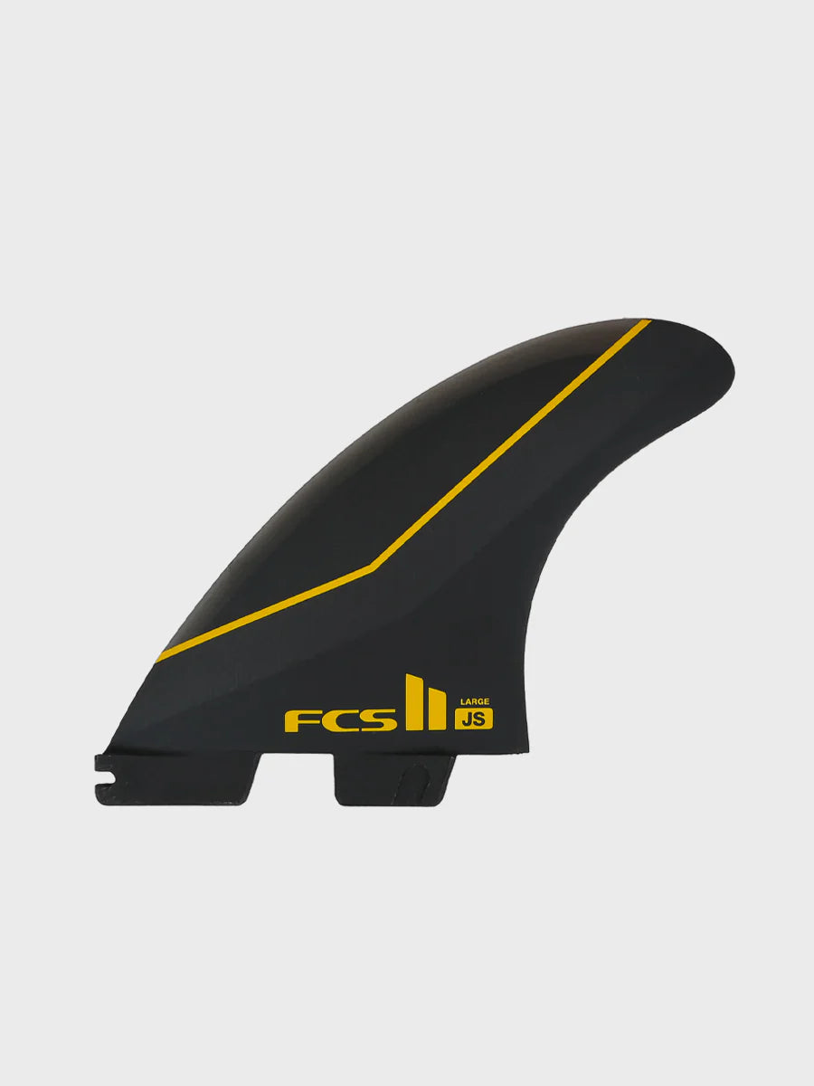 FCS II JS PC Carbon Tri Fin Set - Black