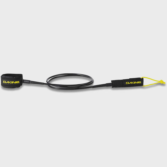 Dakine Kainui 7' x 5/16" Big Wave Surf Leash - Black