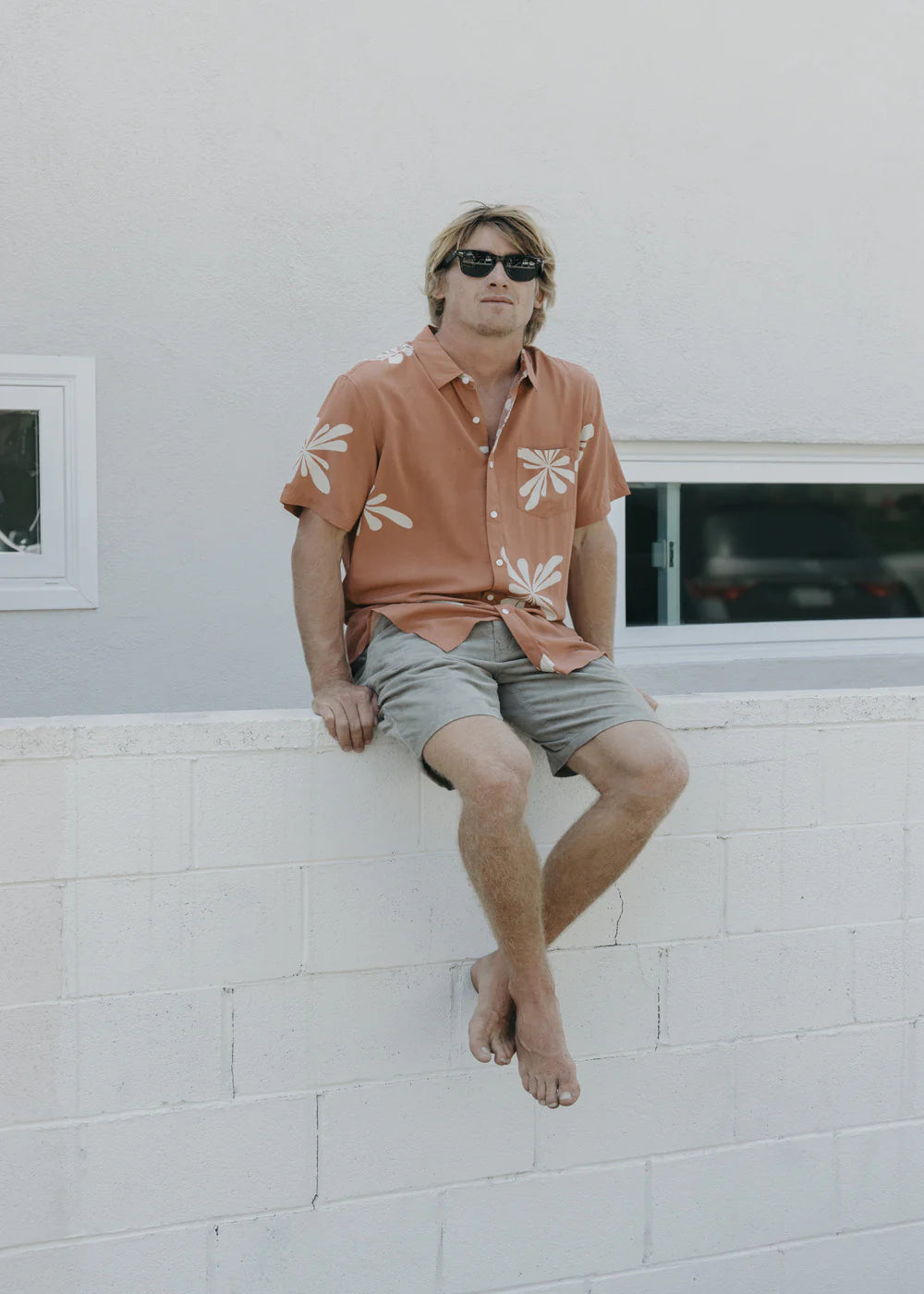Vissla Solstice Short Sleeve Shirt - Chili