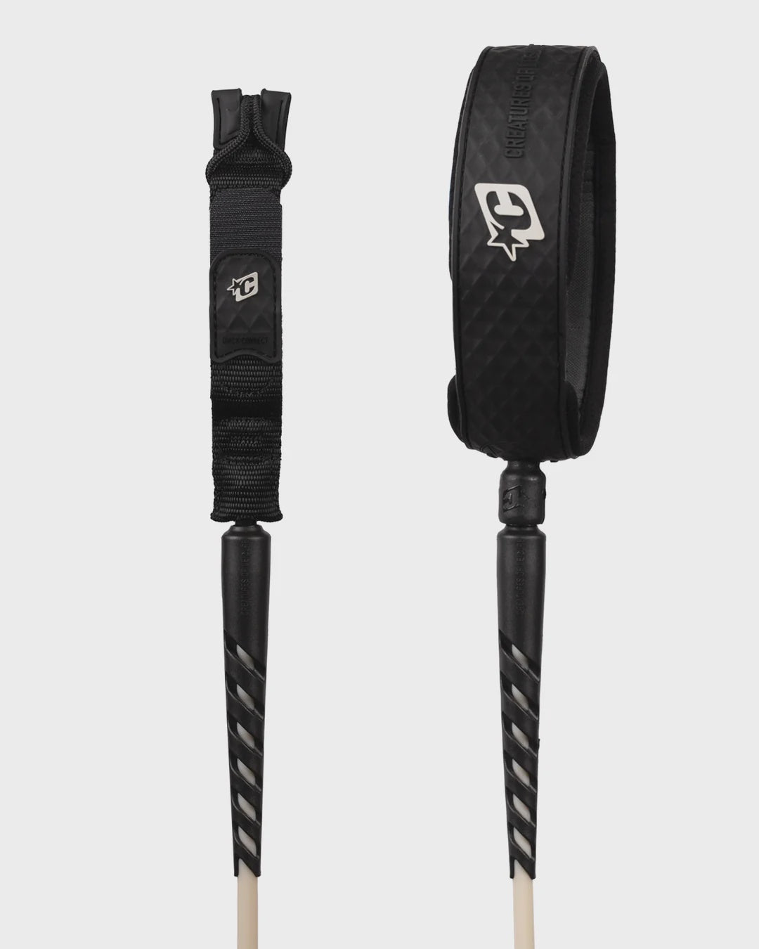 Creatures RELIANCE 2.0 | Longboard Standard Duty Knee | 9ft Leash - Bone