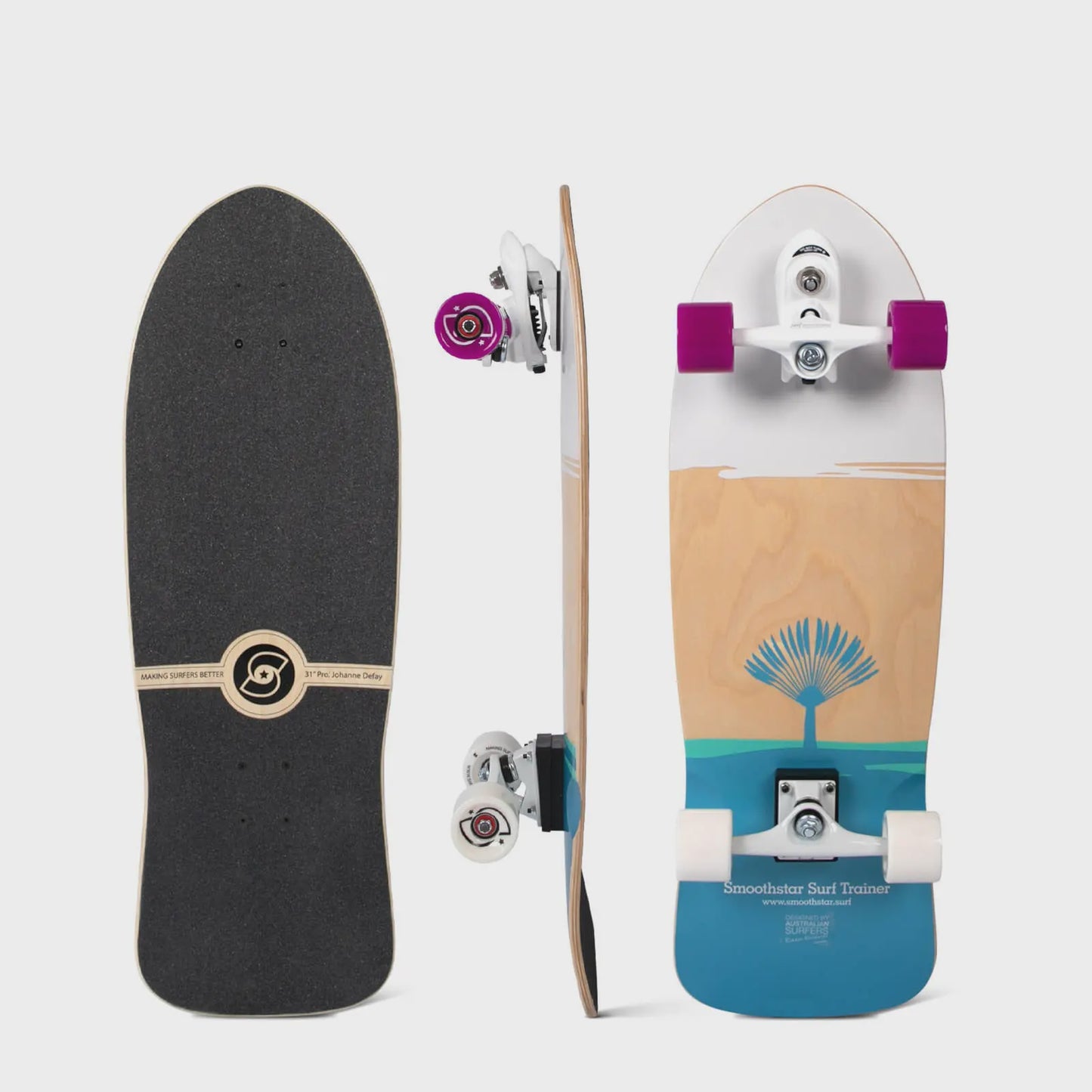 31" JOHANNE DEFAY 2.0 - TEAL & WHITE
