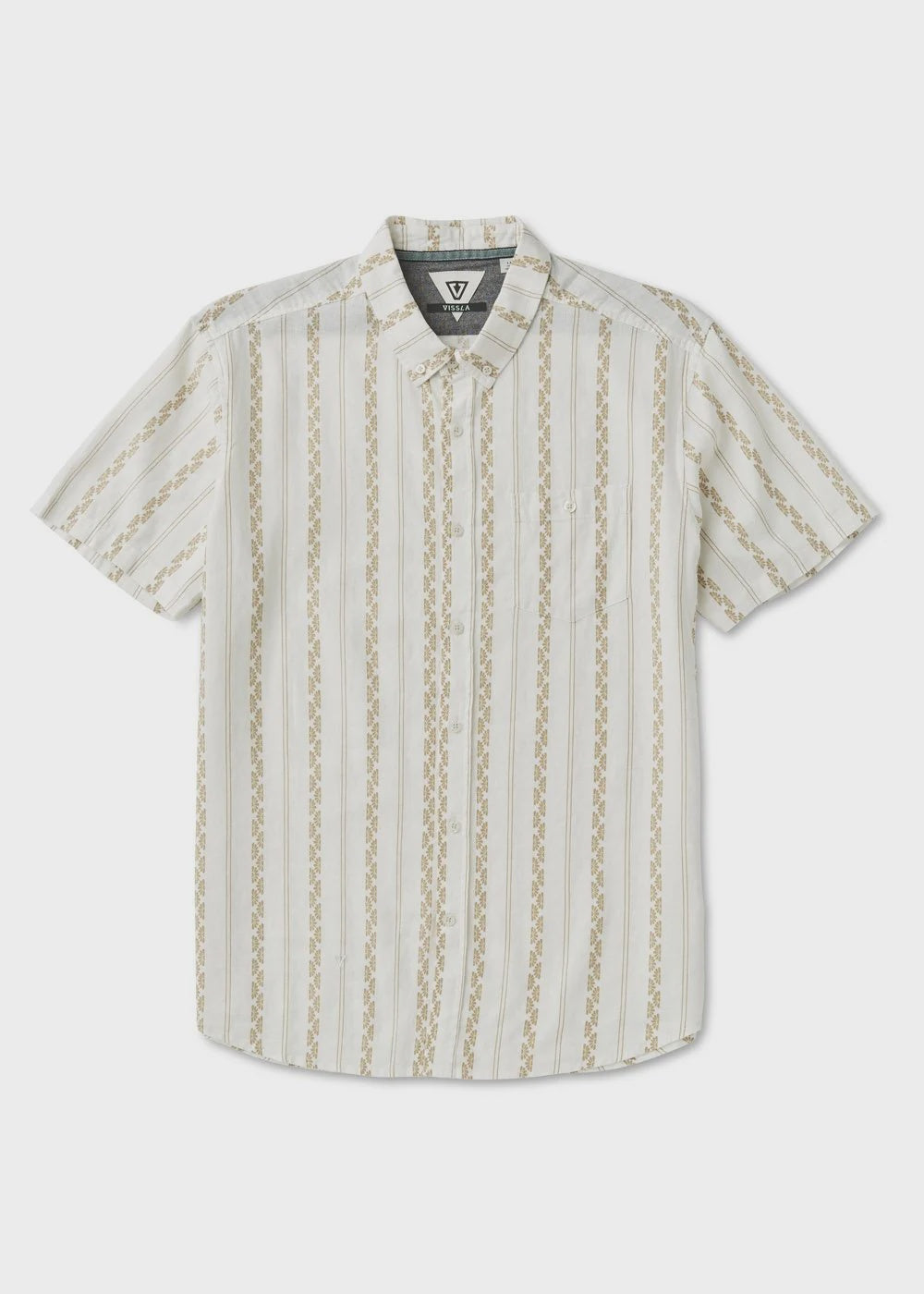 Vissla Four Doors Short Sleeve Shirt - Vintage White