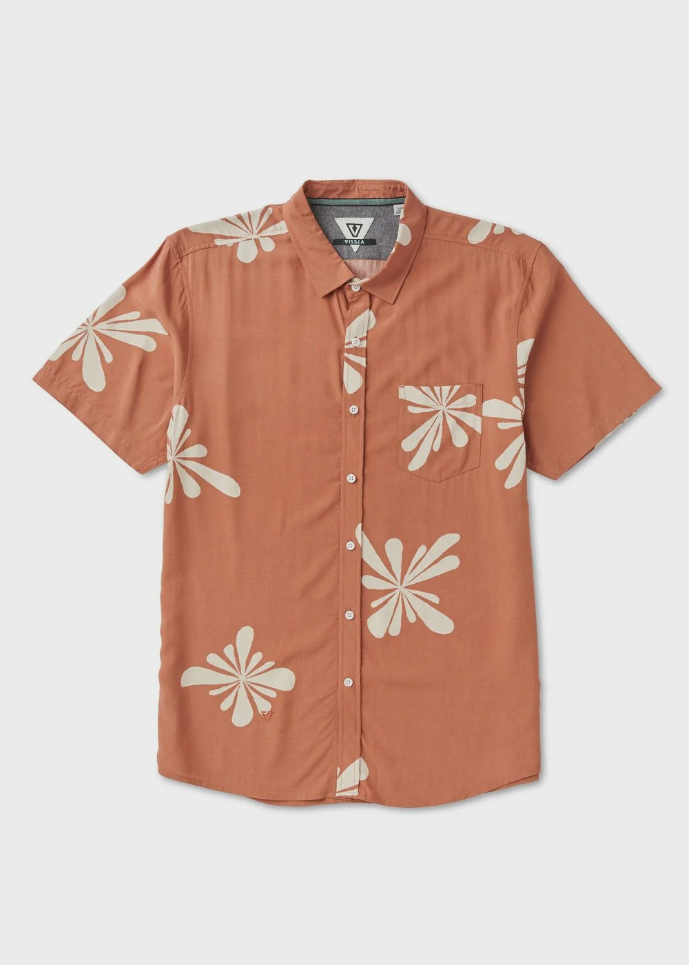 Vissla Solstice Short Sleeve Shirt - Chili
