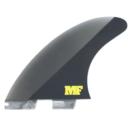 FCS II MICK FANNING PG PRO TRI FIN SET - BLACK/ACID