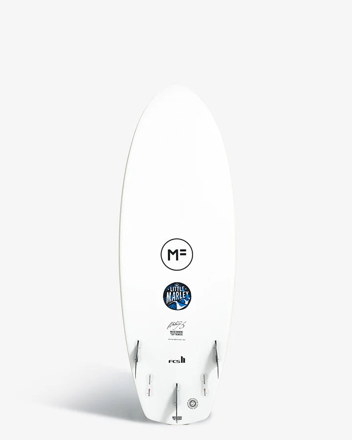 MF Little Marley Epoxy Lam Softboard - White