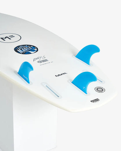 MF Little Marley Epoxy Lam Softboard - White
