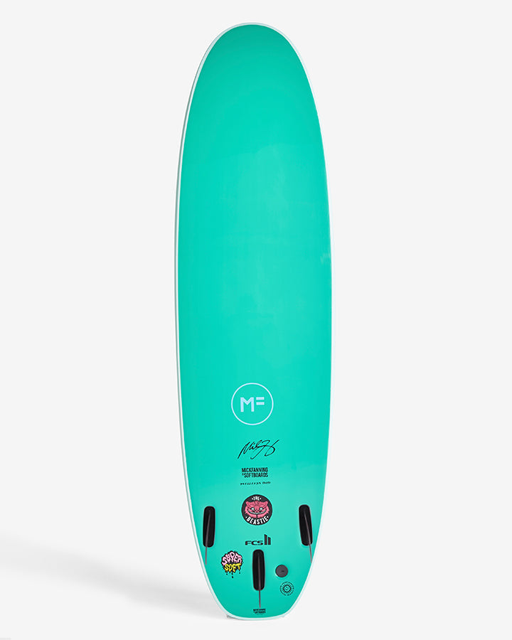 MF Beastie SuperSoft Softboard - Mint/Aqua
