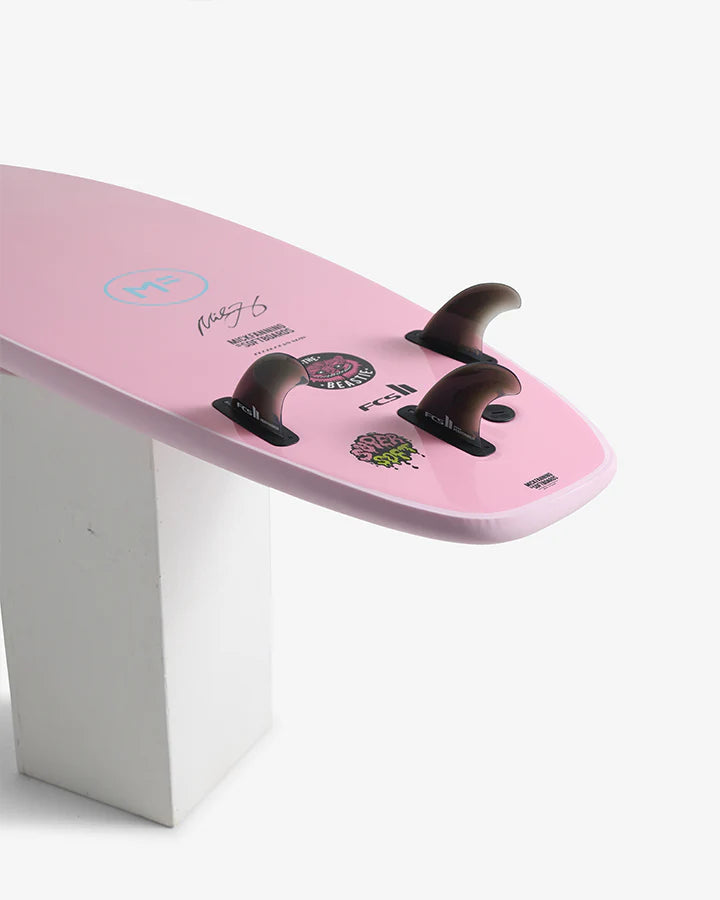 MF Beastie SuperSoft Softboard - Baby Pink