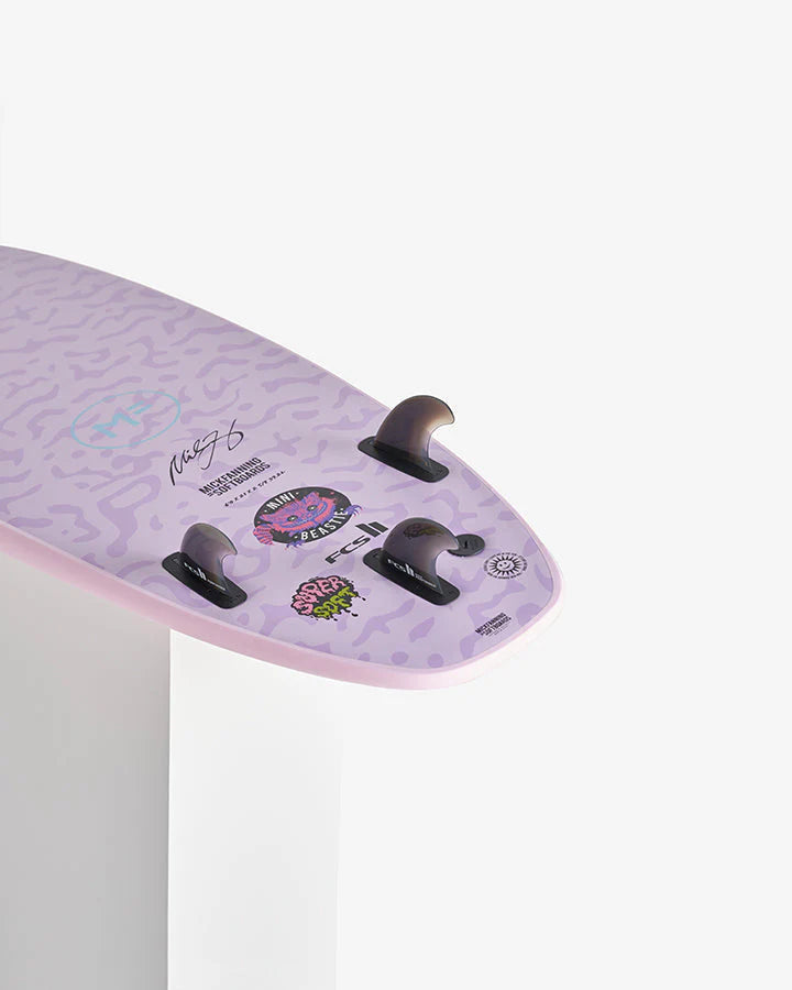 MF Mini Beastie Super Soft Softboard - Pink