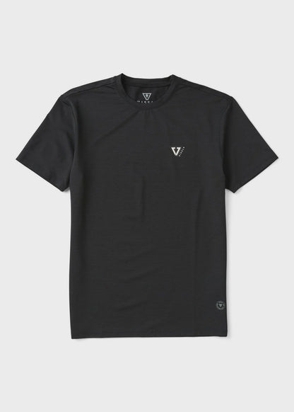 Vissla Twisted Eco Short Sleeve Sun Shirt - Black