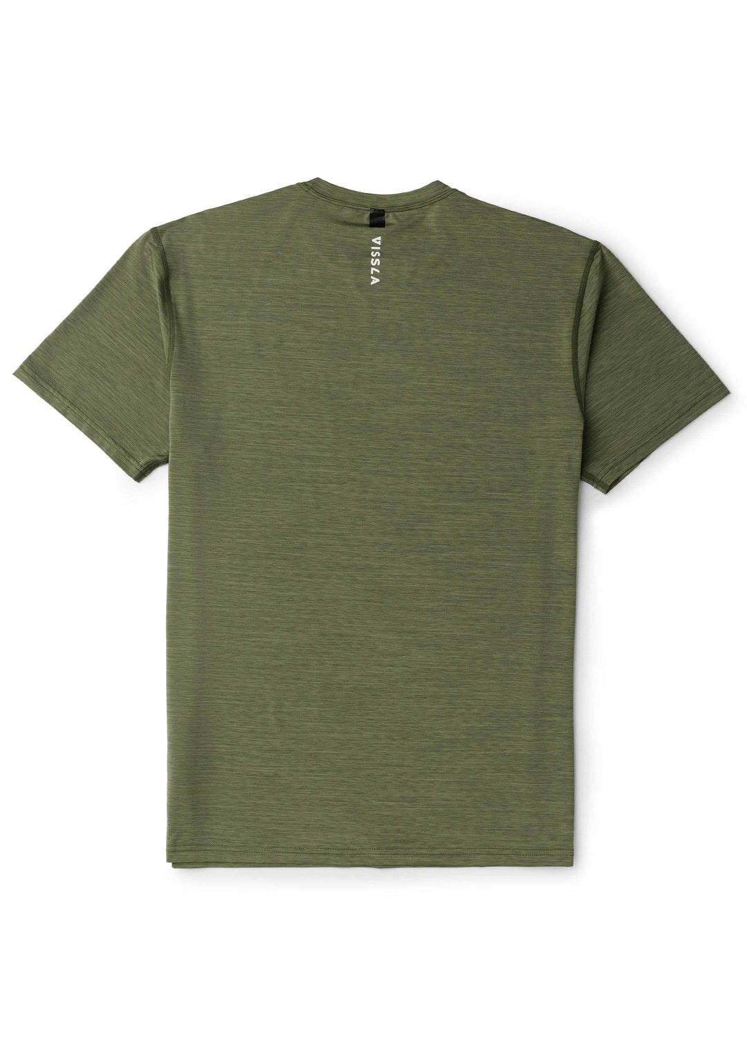 Vissla Twisted Eco Short Sleeve Lycra Sun Shirt - Army Heather