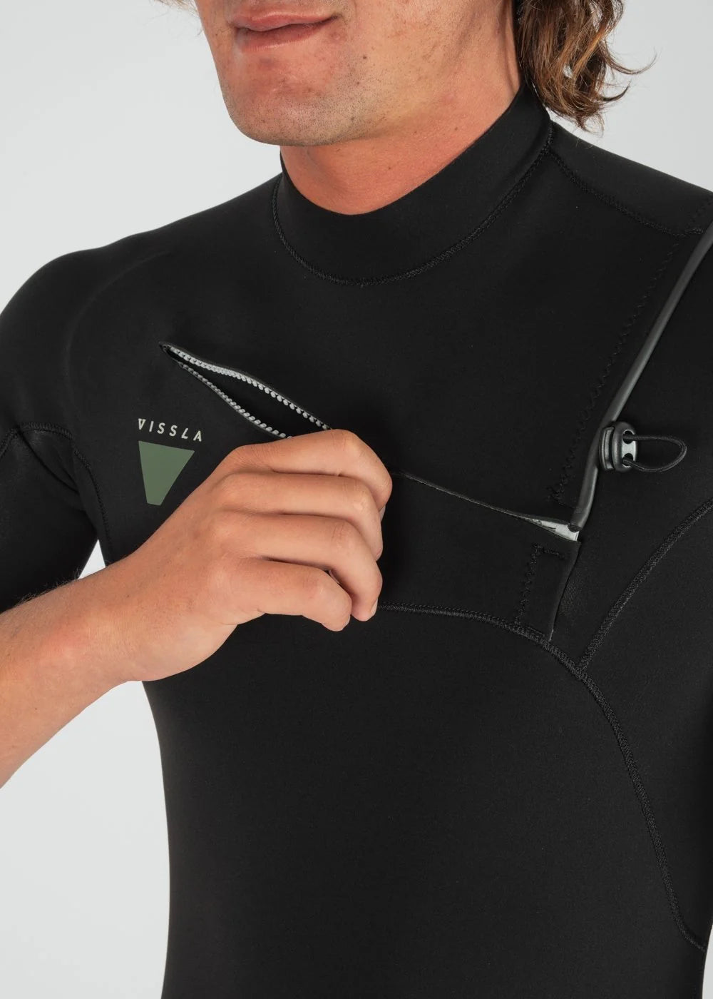 Vissla Natural Seas 2mm Short Sleeve Full Suit - Black