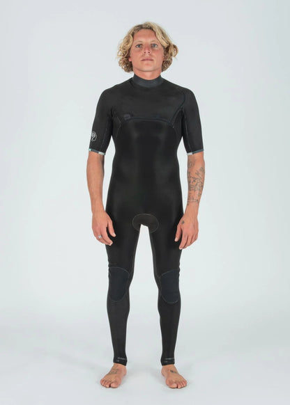 Vissla Natural Seas 2mm Short Sleeve Full Suit - Black