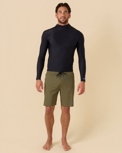 Outerknown APEX Evolution 19" Trunk by Kelly Slater - Olive Night