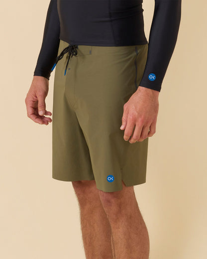 Outerknown APEX Evolution 19" Trunk by Kelly Slater - Olive Night
