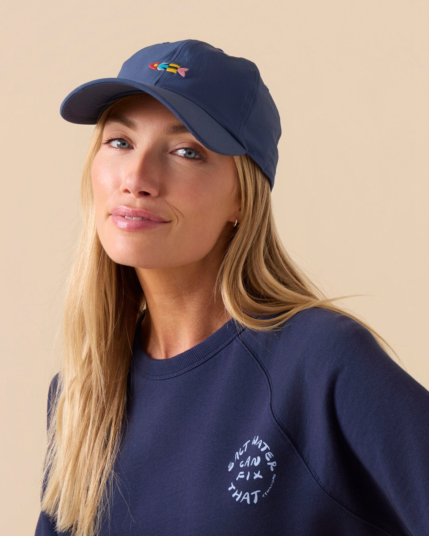 Outerknown Journey Fish 6-Panel Netplus Hat - Big Dipper
