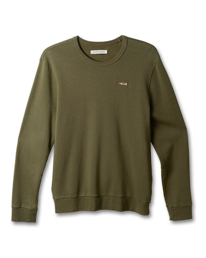 Outerknown The Team Crew - Olive Night
