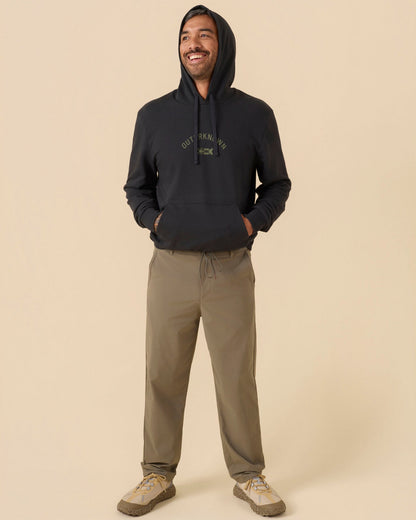 Outerknown The Team Hoodie - Washed Black