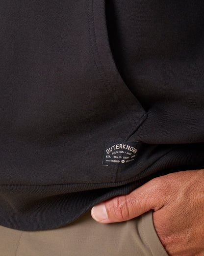 Outerknown The Team Hoodie - Washed Black