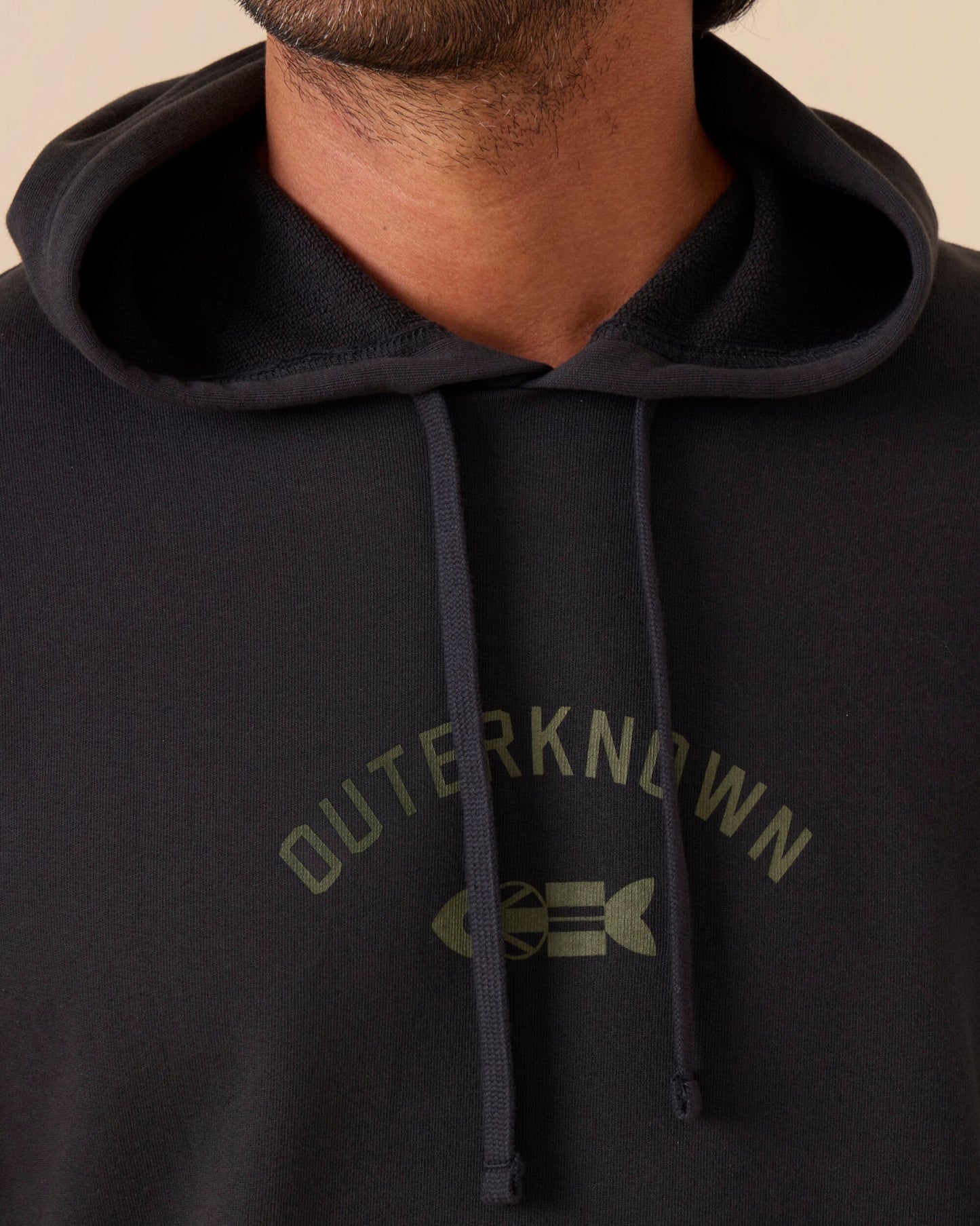 Outerknown The Team Hoodie - Washed Black