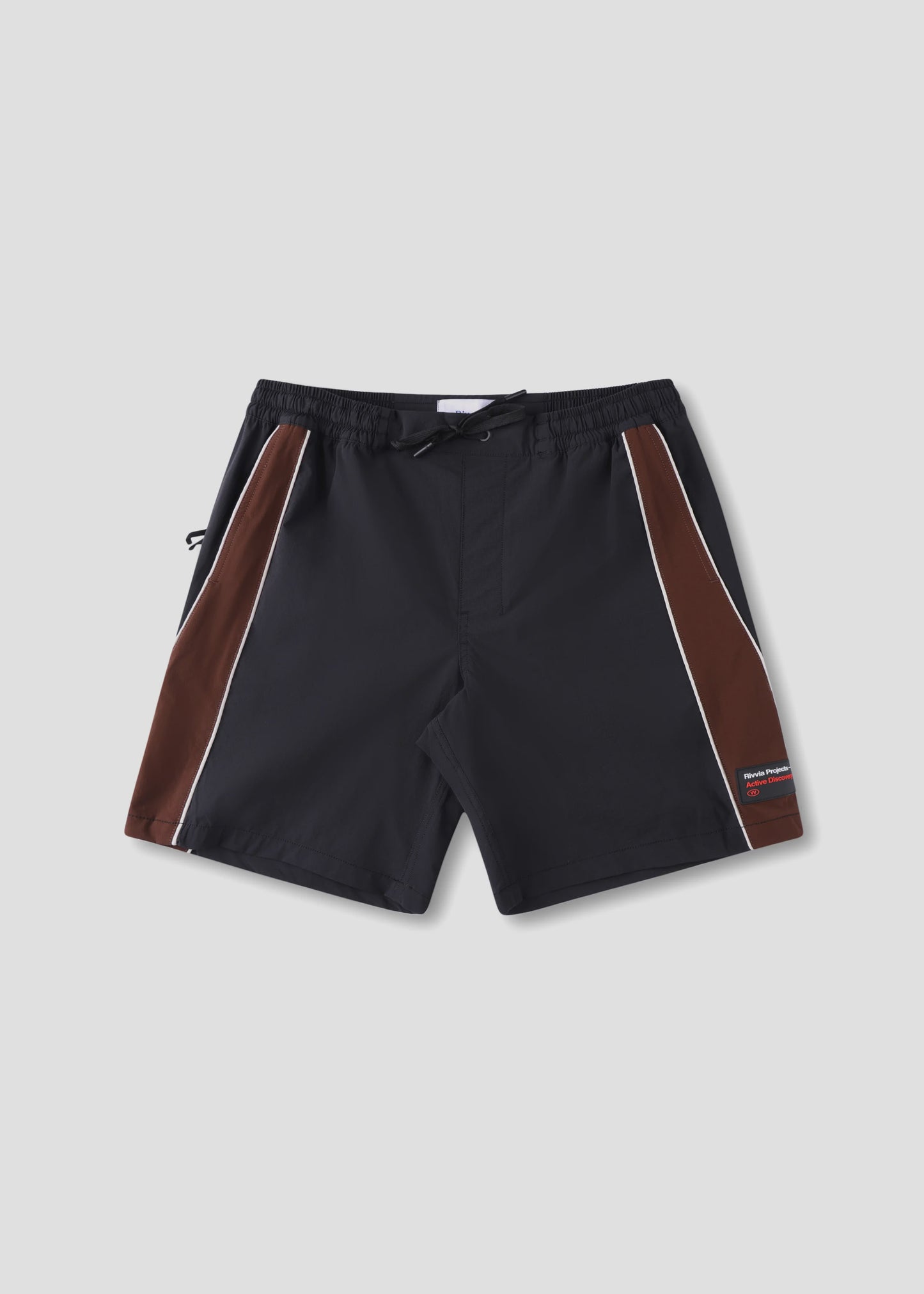 Rivvia Daily Ride Passage Short - Black/Brown
