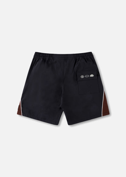Rivvia Daily Ride Passage Short - Black/Brown