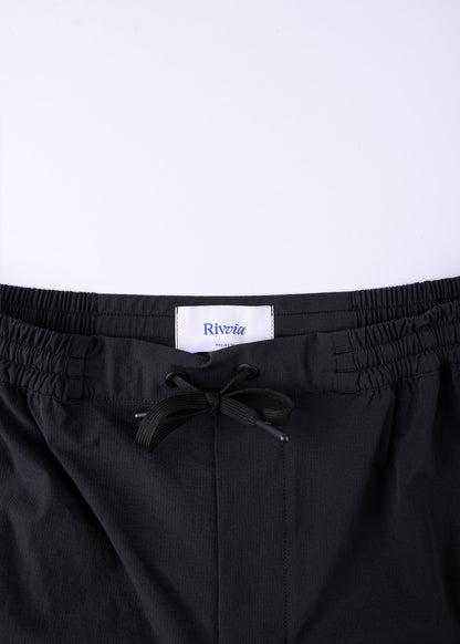 Rivvia Daily Ride Passage Short - Black/Brown