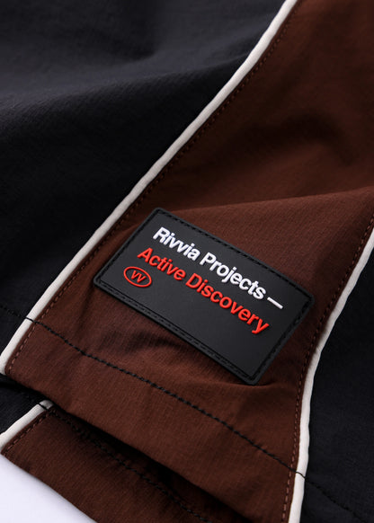 Rivvia Daily Ride Passage Short - Black/Brown