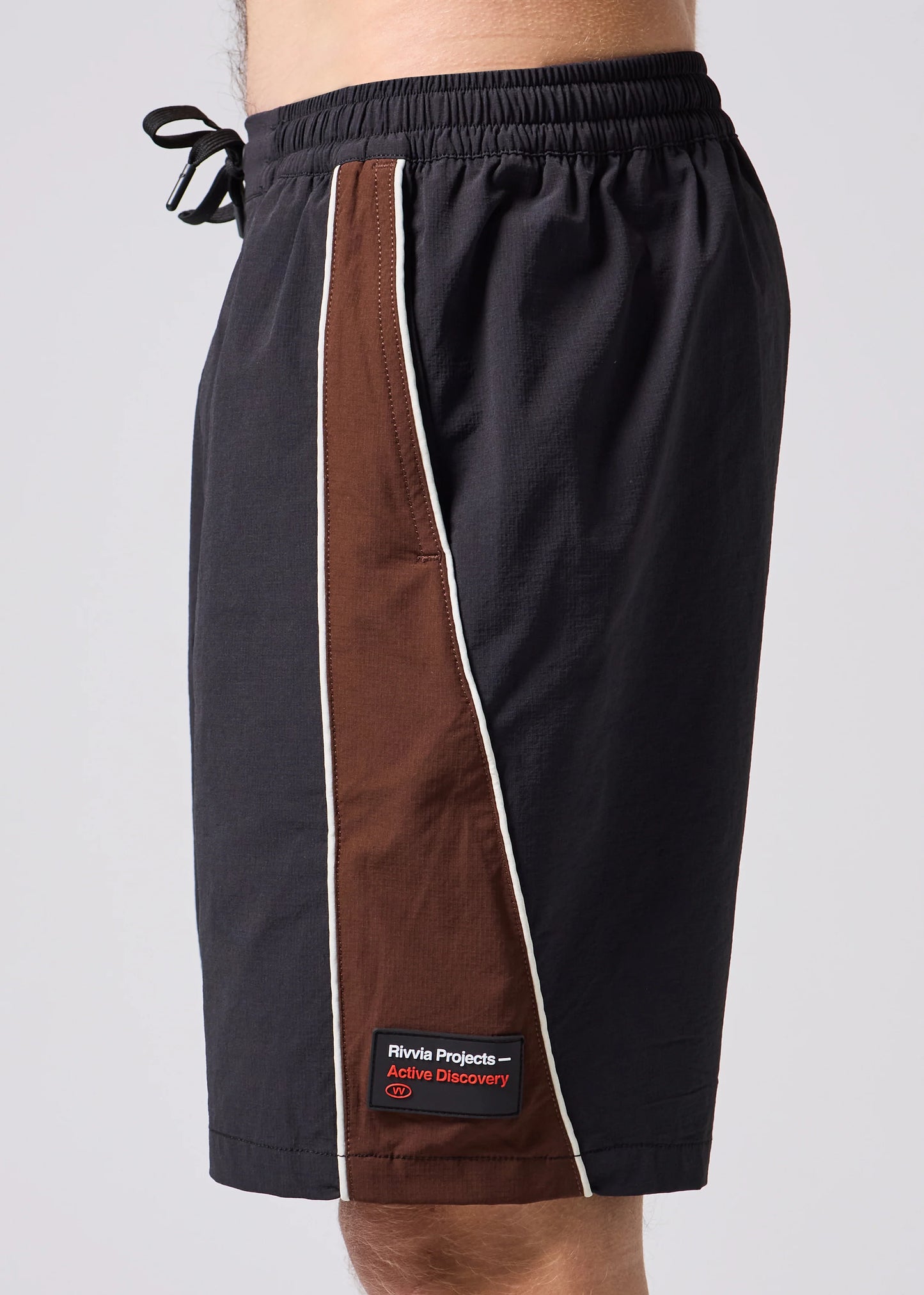 Rivvia Daily Ride Passage Short - Black/Brown