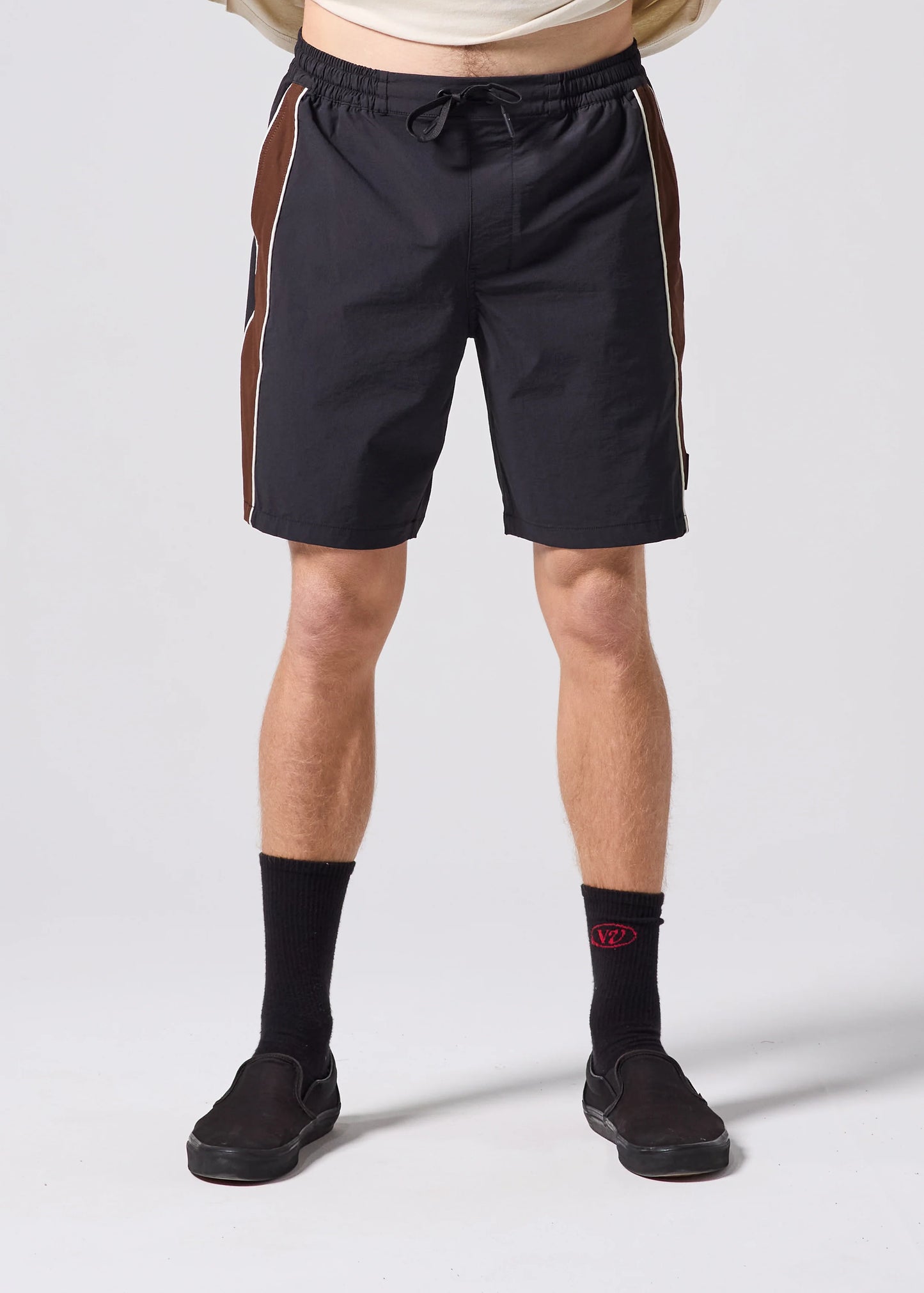 Rivvia Daily Ride Passage Short - Black/Brown