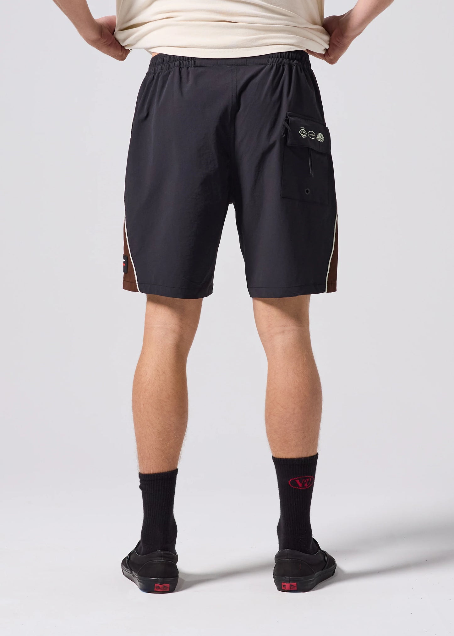 Rivvia Daily Ride Passage Short - Black/Brown