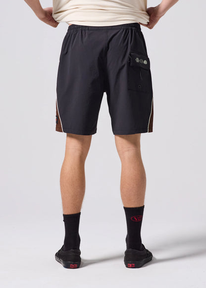 Rivvia Daily Ride Passage Short - Black/Brown
