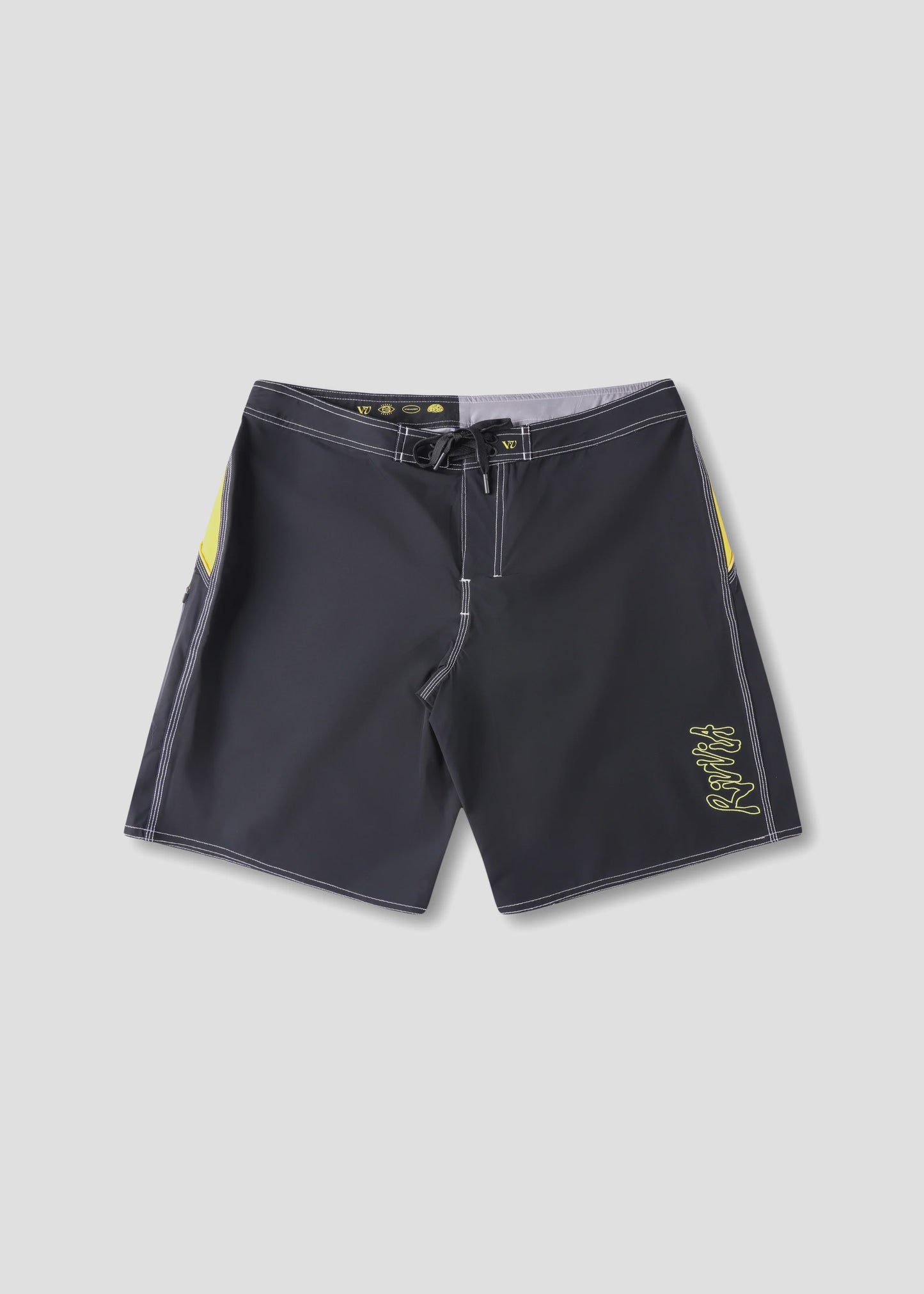 Rivvia Frequency 21" Oval Graf Trunk - Black/Yellow