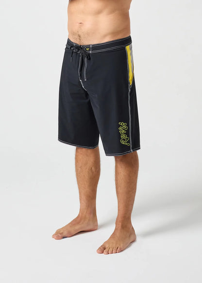 Rivvia Frequency 21" Oval Graf Trunk - Black/Yellow