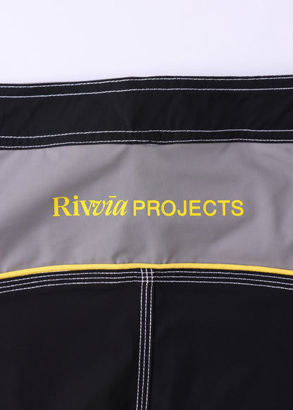 Rivvia Frequency 21" Oval Graf Trunk - Black/Yellow
