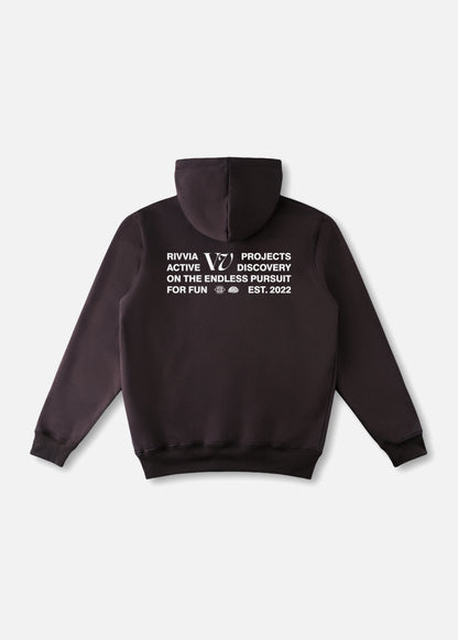 Rivvia Expanse Hood - Off Black