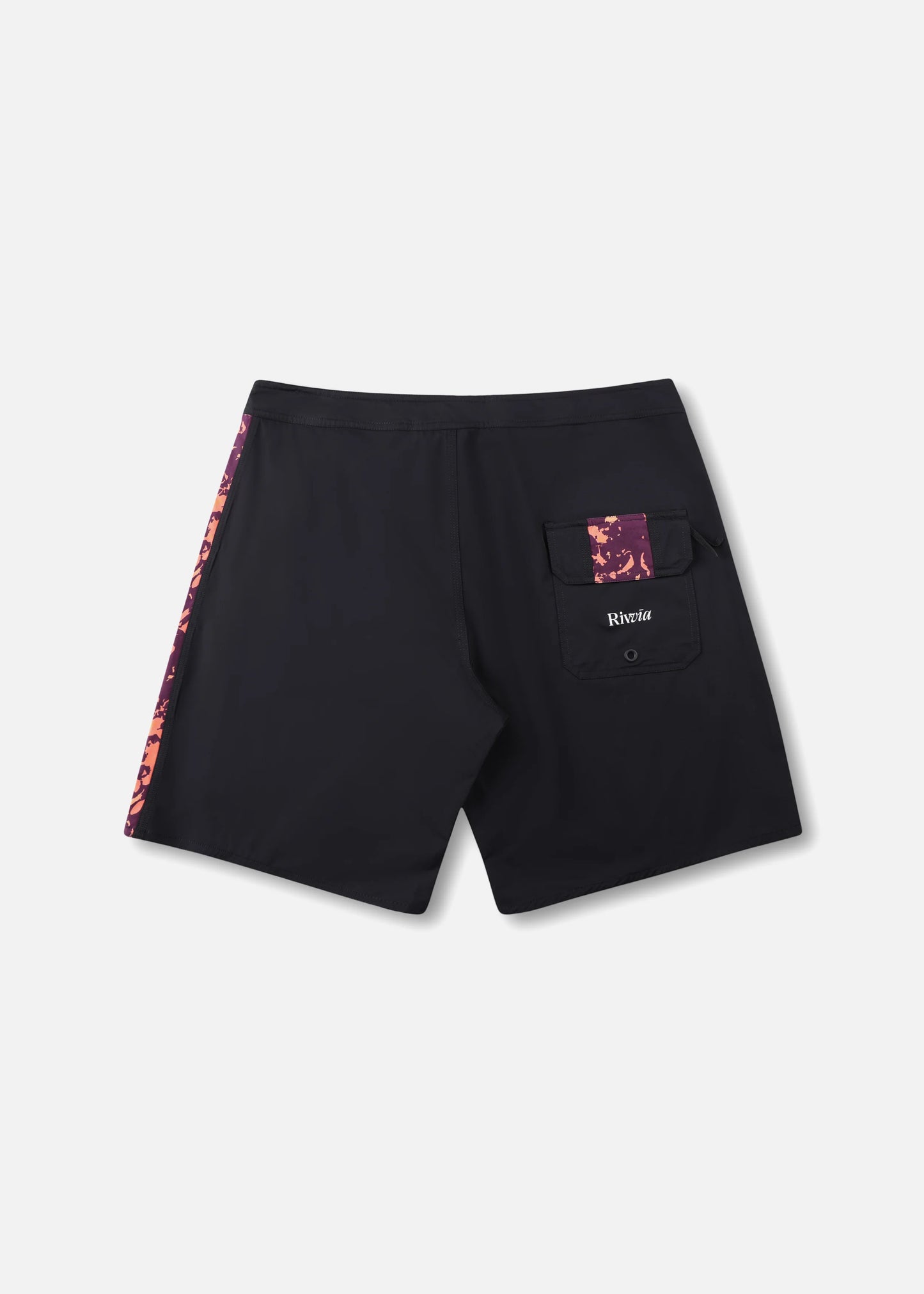 Rivvia Stereo 19" Decorative Trunk - Black/Orange