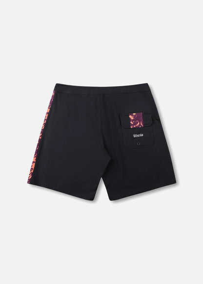 Rivvia Stereo 19" Decorative Trunk - Black/Orange