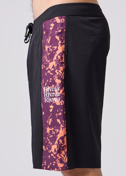 Rivvia Stereo 19" Decorative Trunk - Black/Orange