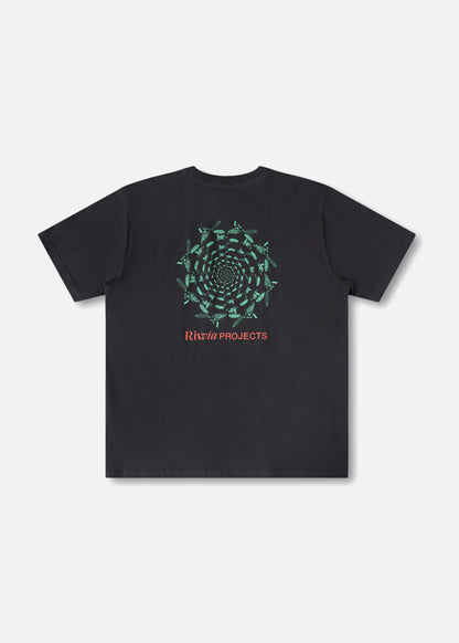Rivvia Dimension T-Shirt - Pigment Black