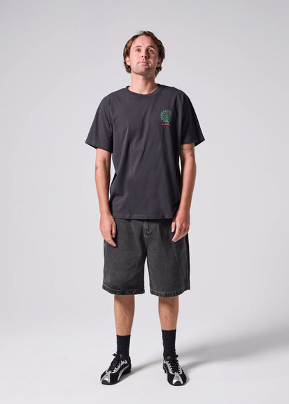 Rivvia Dimension T-Shirt - Pigment Black